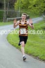 Isaac Dunn (Blaydon) on his way to 3rd in the Les Allcorn 10k, Alnwick. Photo: David T. Hewitson/Sports for All Pics